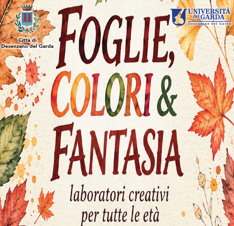domenica 8 novembre, ore 10.00 FOGLIE, COLORI & FANTASIA - Parco del Laghetto